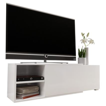 TV komoda CLIF 40x180 cm bela