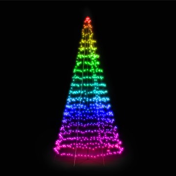 Twinkly - LED RGBW prigušiva spoljna božićna jelka LIGHT TREE 1000xLED 6 m IP44 Wi-Fi