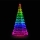 Twinkly - LED RGBW prigušiva spoljna božićna jelka LIGHT TREE 1000xLED 6 m IP44 Wi-Fi