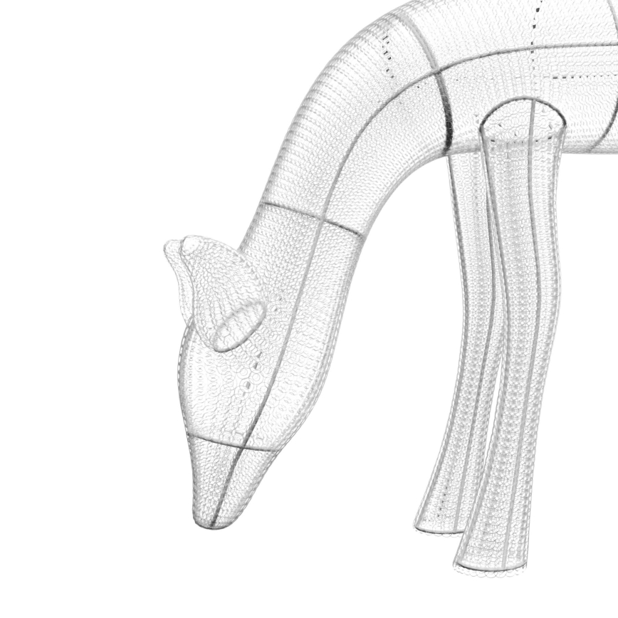 Twinkly - LED RGBW prigušiva spoljašnji božićni irvas REINGEERS 160xLED IP44 Wi-Fi