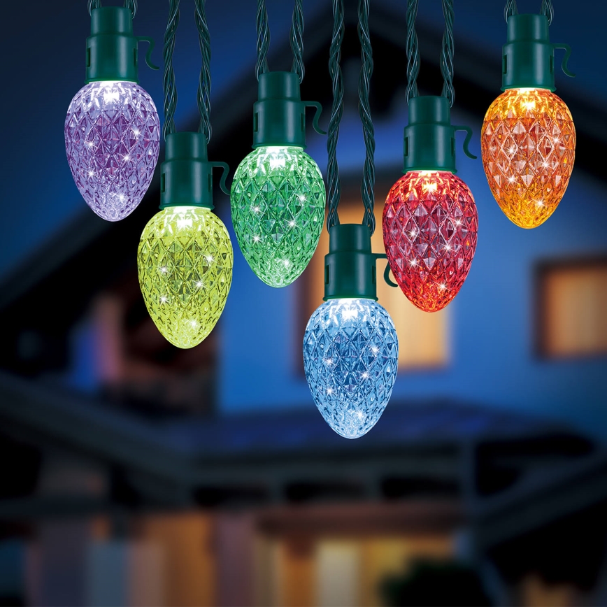 Twinkly - LED RGB prigušiva spoljna božićna svetlosna girlanda FACETED 80xLED 26,5 m IP44 Wi-Fi