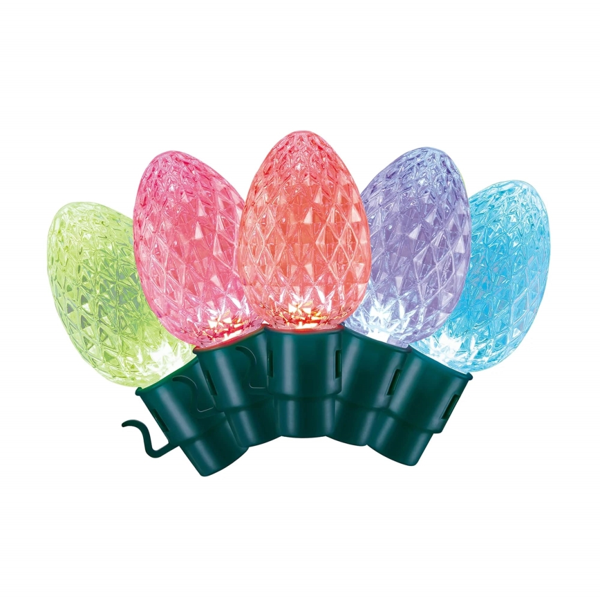 Twinkly - LED RGB prigušiva spoljna božićna svetlosna girlanda FACETED 80xLED 26,5 m IP44 Wi-Fi