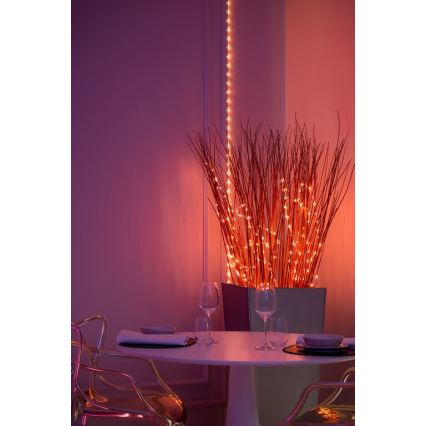 Twinkly - LED RGB prigušiva traka DOTS 60xLED 3 m Wi-Fi USB