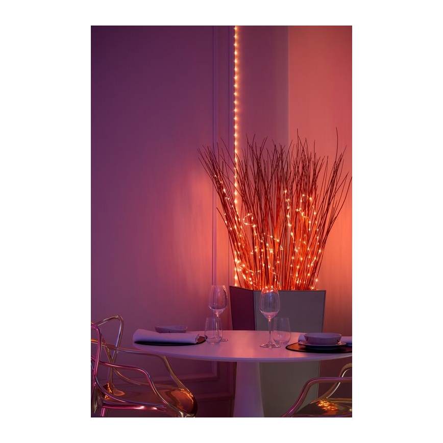 Twinkly - LED RGB prigušiva traka DOTS 60xLED 3 m Wi-Fi USB