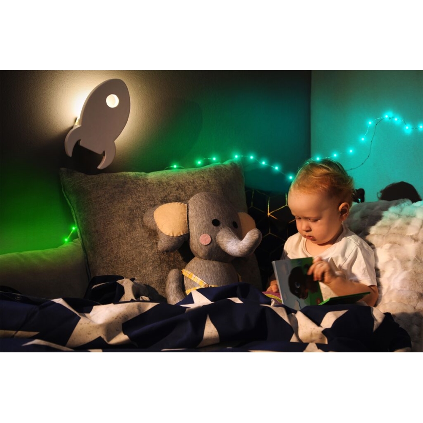 Twinkly - LED RGB prigušiva traka DOTS 60xLED 3 m Wi-Fi USB