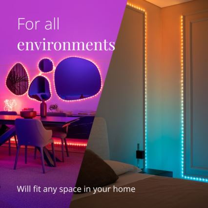 Twinkly - LED RGB prigušiva traka DOTS 60xLED 3 m Wi-Fi USB