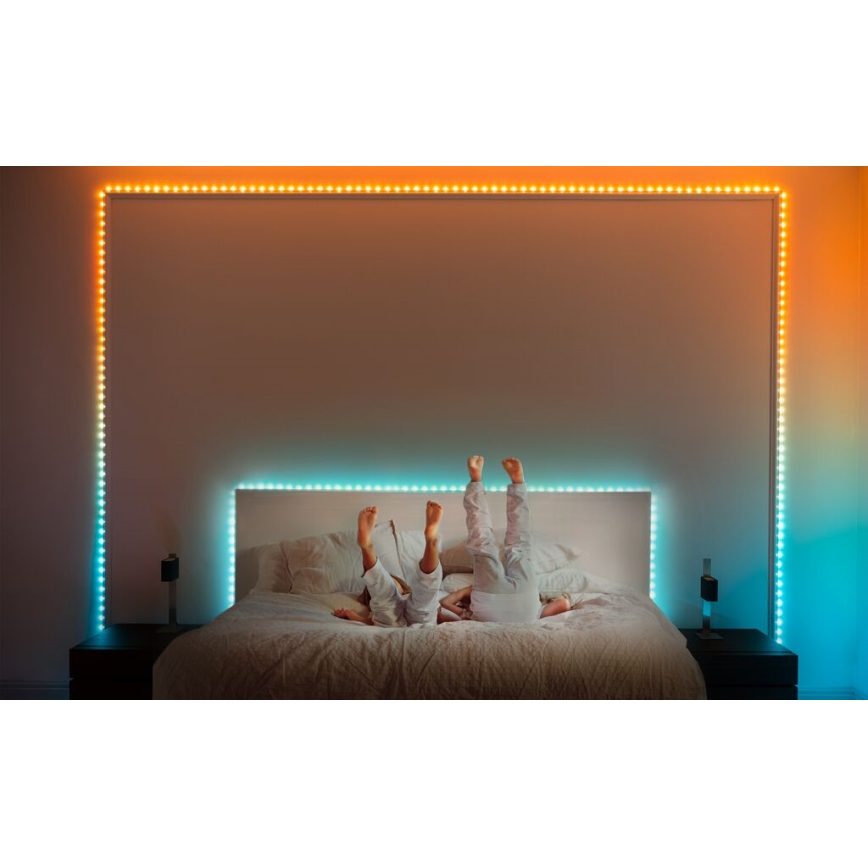 Twinkly - LED RGB spoljašnja prigušiva traka DOTS 200xLED 10 m IP44 Wi-Fi