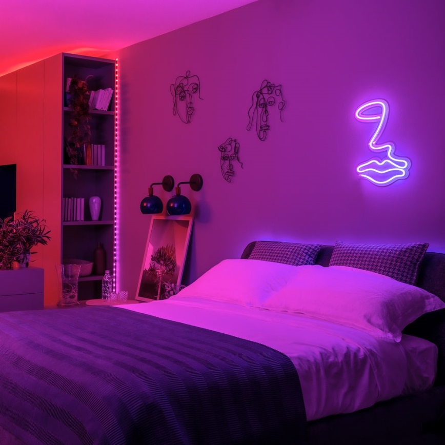 Twinkly - LED RGB spoljašnja prigušiva traka DOTS 200xLED 10 m IP44 Wi-Fi