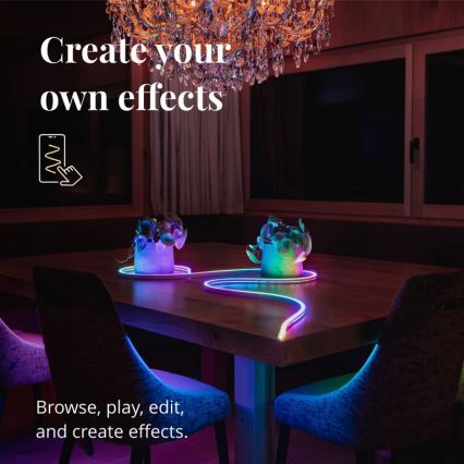 Twinkly - LED RGB prigušiva traka FLEX 200xLED 2 m Wi-Fi