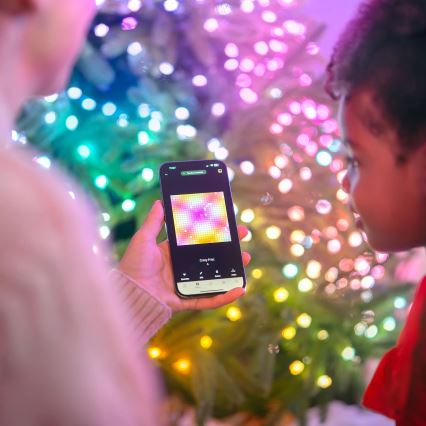 Twinkly - LED RGB prigušiva božićna girlanda 100xLED 8 m USB Wi-Fi