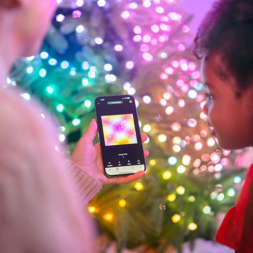 Twinkly - LED RGB prigušiva božićna girlanda 100xLED 8 m USB Wi-Fi