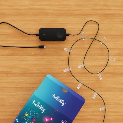 Twinkly - LED RGB prigušiva božićna girlanda 100xLED 8 m USB Wi-Fi