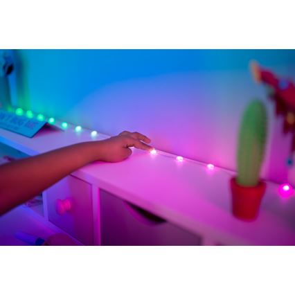 Twinkly - LED RGB prigušiva božićni svetlosni lanac CANDIES 100xLED 8 m USB Wi-Fi