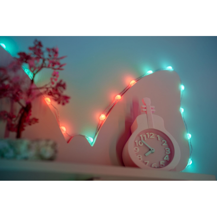 Twinkly - LED RGB prigušiva božićni svetlosni lanac CANDIES 100xLED 8 m USB Wi-Fi