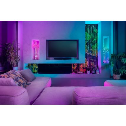 Twinkly - LED RGB prigušiva božićna girlanda CANDIES 100xLED 8 m USB Wi-Fi