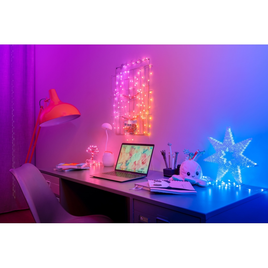 Twinkly - LED RGB prigušiva božićna girlanda CANDIES 100xLED 8 m USB Wi-Fi