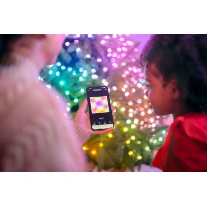 Twinkly - LED RGB prigušiva božićna girlanda CANDIES 100xLED 8 m USB Wi-Fi
