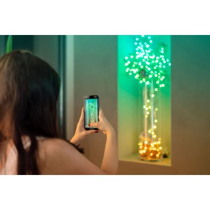 Twinkly - LED RGB prigušiva božićna girlanda CANDIES 100xLED 8 m USB Wi-Fi
