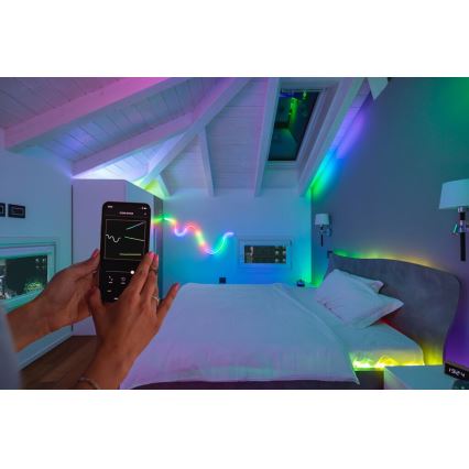 Twinkly - LED RGB produžna prigušiva traka LINE 100xLED 1,5 m Wi-Fi