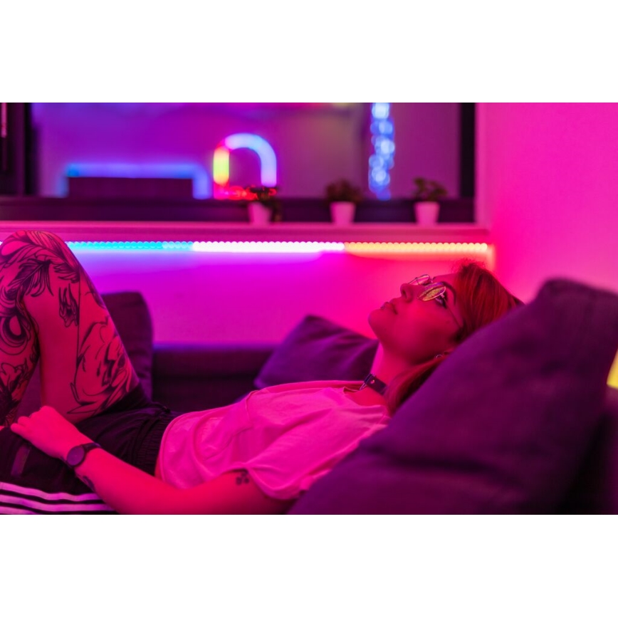 Twinkly - LED RGB produžna prigušiva traka LINE 100xLED 1,5 m Wi-Fi