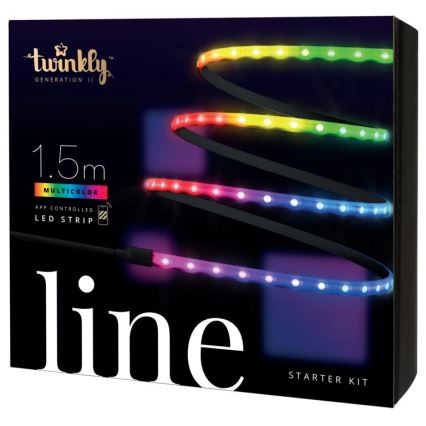 Twinkly - LED RGB prigušiva traka LINE 100xLED 1,5 m Wi-Fi