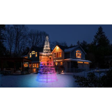 Twinkly - LED RGBW prigušiva spoljna božićna jelka LIGHT TREE 1000xLED 6 m IP44 Wi-Fi