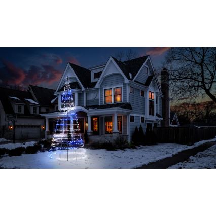 Twinkly - LED RGBW prigušiva spoljna božićna jelka LIGHT TREE 1000xLED 6 m IP44 Wi-Fi