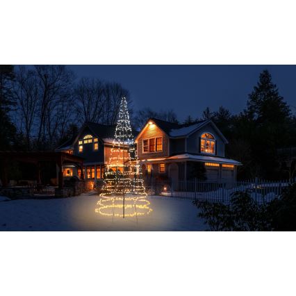 Twinkly - LED RGBW prigušiva spoljna božićna jelka LIGHT TREE 1000xLED 6 m IP44 Wi-Fi
