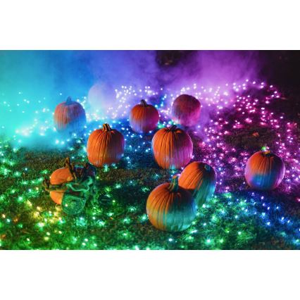 Twinkly - LED RGBW prigušiva spoljna božićna girlanda STRINGS 250xLED 23,5m IP44 Wi-Fi