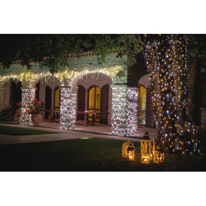 Twinkly - LED prigušiva spoljna božićna girlanda STRINGS 400xLED 35,5m IP44 Wi-Fi