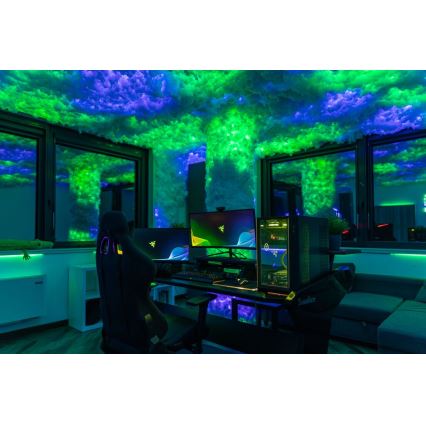 Twinkly - LED RGBW Prigušiva spoljašnja božićna svetlosna girlanda STRINGS 600xLED 51,5m IP44 Wi-Fi