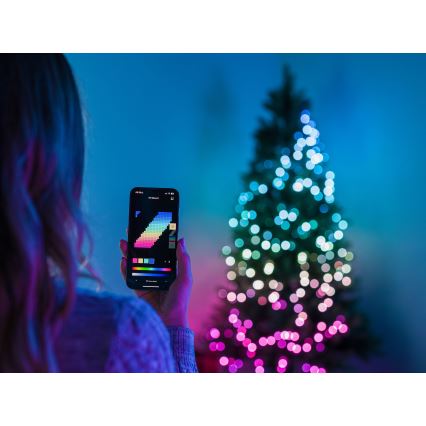 Twinkly - LED RGB prigušiva spoljašnja božićna girlanda STRINGS 750xLED 63,5m IP44 Wi-Fi
