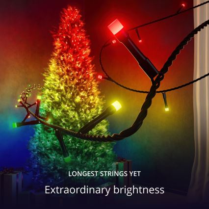 Twinkly - LED RGB prigušiva spoljašnja božićna girlanda STRINGS 750xLED 63,5m IP44 Wi-Fi