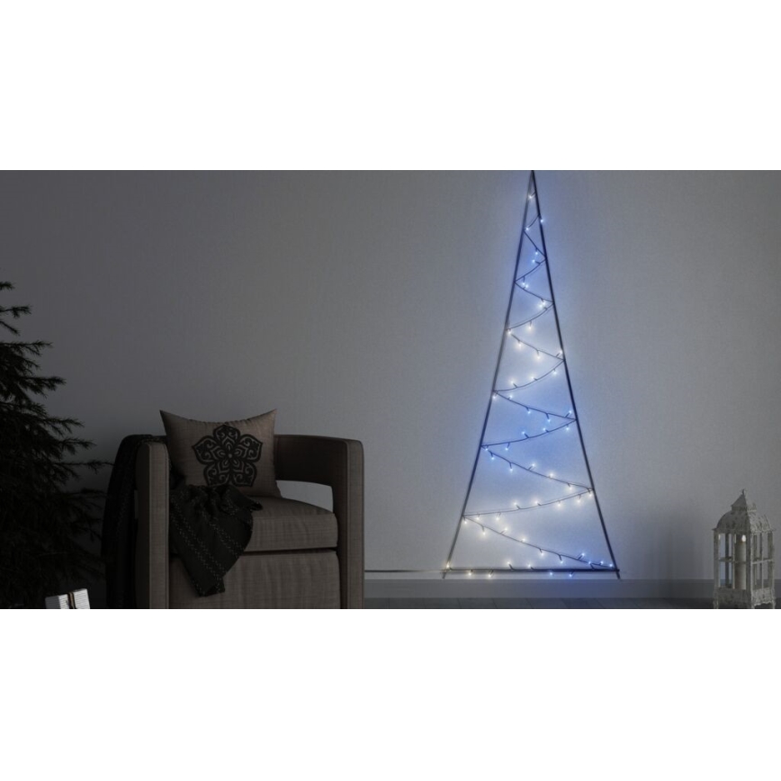 Twinkly - LED RGBW prigušiva spoljašnja božićna jelka LIGHT TREE 70xLED IP44 Wi-Fi