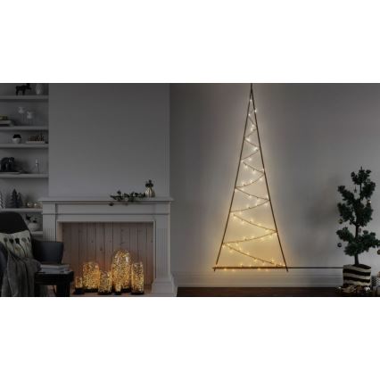 Twinkly - LED RGBW prigušiva spoljašnja božićna jelka LIGHT TREE 70xLED IP44 Wi-Fi