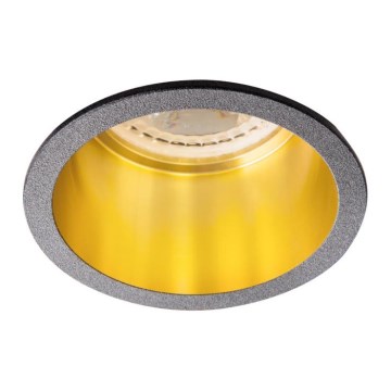 Ugradbena lampa SPAG GU10/35W crno/zlatna