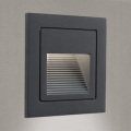 Ugradna LED svetiljka LORO LED/2W/230V IP65 antracit