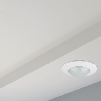 Ugradni PIR senzor pokreta 360° 300W/230V bela