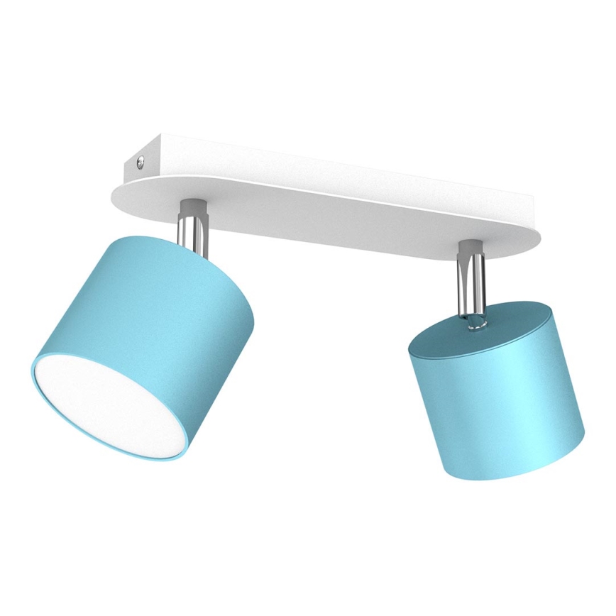 Ugradni spot DIXIE 2xGX53/11W/230V plavi