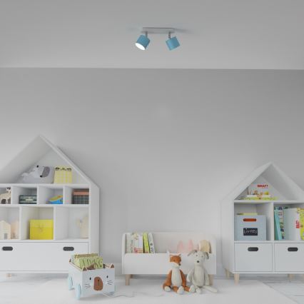 Ugradni spot DIXIE 2xGX53/11W/230V plavi