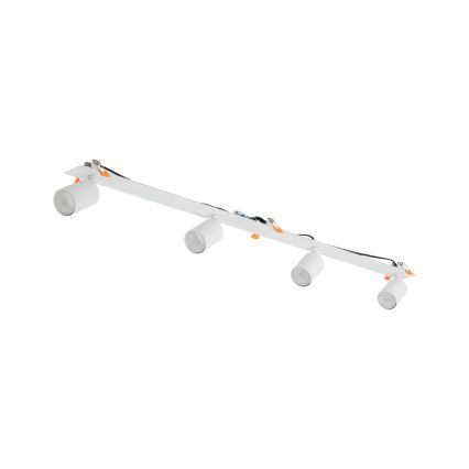Ugradni stropni spot NEX 4xGU10/10W/230V, beli