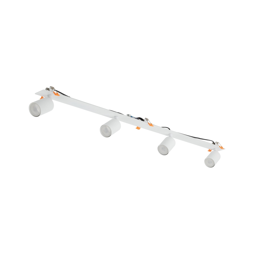 Ugradni stropni spot NEX 4xGU10/10W/230V, beli