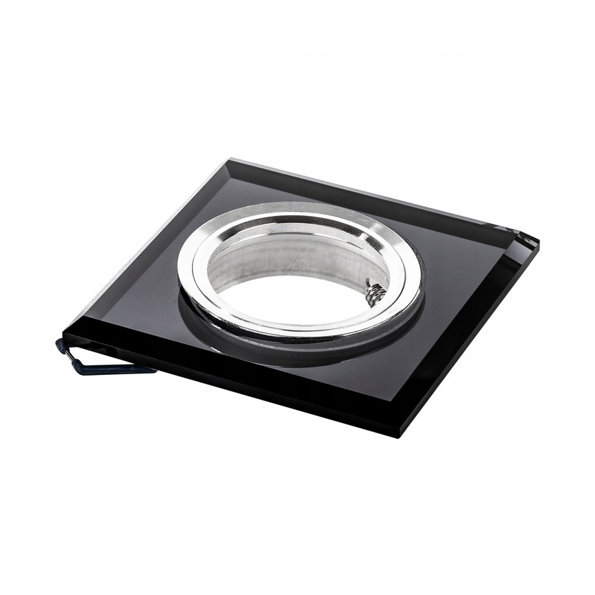 Ugradno plafonsko svetlo 1xGU10/MR16/10W/230V 9x9 cm crna