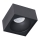 Ugradno spot svetlo BALI 1xGU5,3/MR16/25W/12V, kvadratno, crno