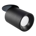 Ugradno spot svetlo PALLAS 1xGU10/10W/230V crno