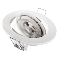 Ugradno svetilo 1xGU10/MR16/10W/230V, prečnik 9 cm, belo