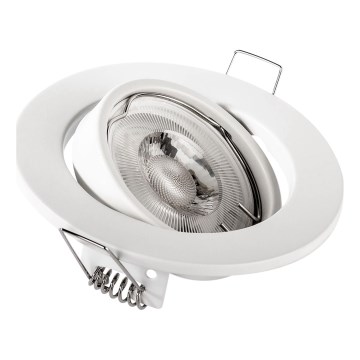 Ugradno svetilo 1xGU10/MR16/10W/230V, prečnik 9 cm, belo