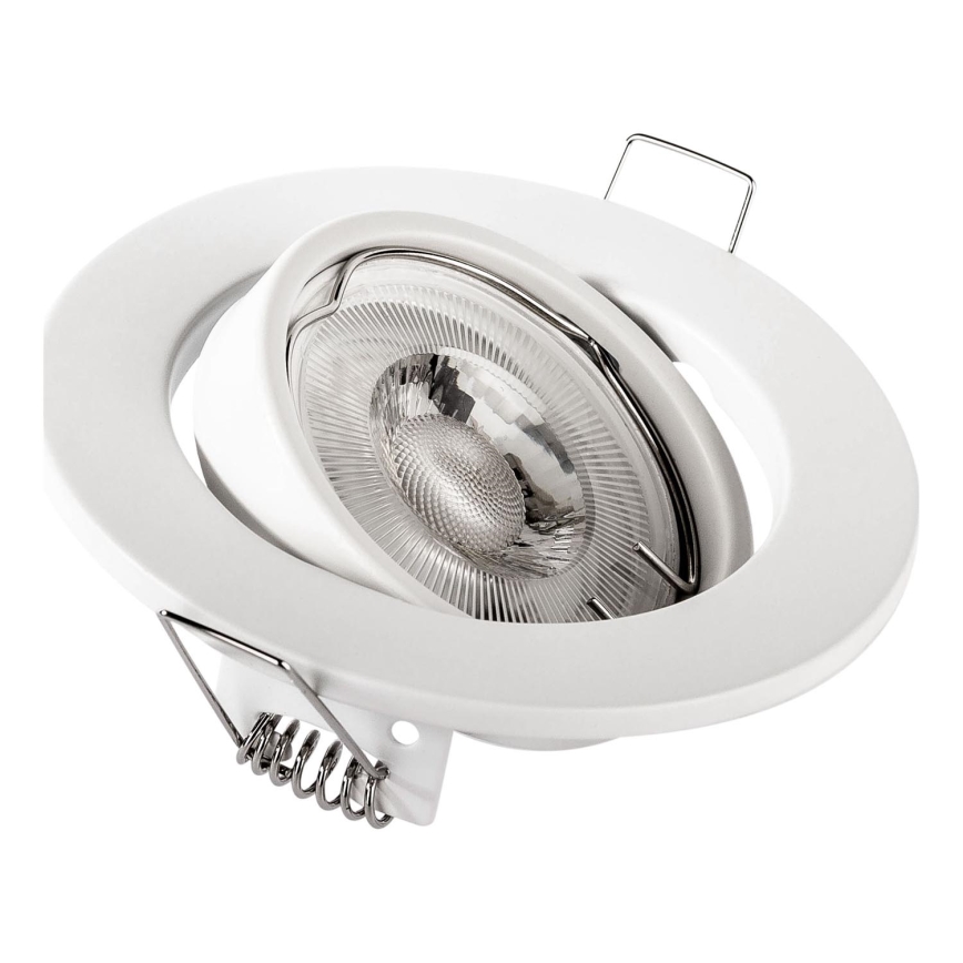 Ugradno svetilo 1xGU10/MR16/10W/230V, prečnik 9 cm, belo