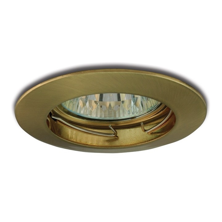 Ugradno svetlo 1xGU5,3/50W/12V mesing