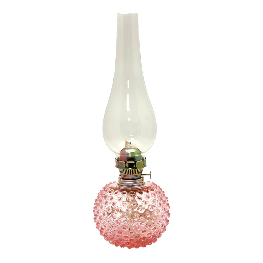 Uljana lampa EMA 38 cm roze